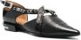 Toga Pulla buckled leather ballerina shoes Black - Thumbnail 2