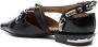 Toga Pulla buckled leather ballerina shoes Black - Thumbnail 3
