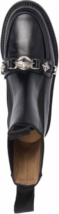 Toga Pulla embellished leather boots Black