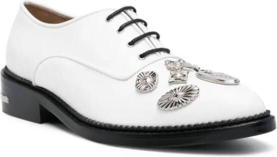 Toga Pulla embellished Oxford shoes White