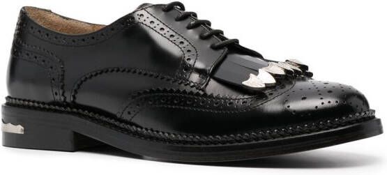 Toga Pulla fringed detail brogues Black