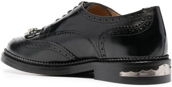 Toga Pulla fringed detail brogues Black