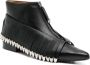 Toga Pulla fringed-detail leather boots Black - Thumbnail 2