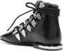 Toga Pulla lace-up leather ankle boots Black - Thumbnail 3