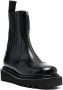 Toga Pulla ridged sole ankle boots Black - Thumbnail 2
