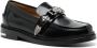 Toga Pulla round-toe leather loafers Black - Thumbnail 2