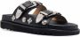 Toga Pulla side-buckle sandals Black - Thumbnail 2