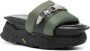 Toga Pulla stud-embellished flatform sandals Green - Thumbnail 2