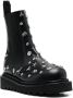 Toga Pulla studded ridged sole ankle boots Black - Thumbnail 2