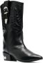 Toga Pulla Western 50mm leather boots Black - Thumbnail 2
