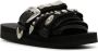 Suicoke stud-embellished open-toe sandals Black - Thumbnail 2