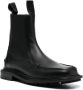 Toga Virilis charm-detail ankle leather boots Black - Thumbnail 2