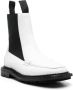Toga Virilis charm-detail ankle leather boots White - Thumbnail 2