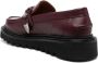 Toga Virilis chunky leather loafers Red - Thumbnail 3