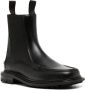 Toga Virilis embellished leather Chelsea boots Black - Thumbnail 2