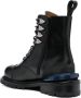 Toga Virilis lace-up ankle leather boots Black - Thumbnail 3