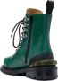 Toga Virilis leather ankle boots Green - Thumbnail 3