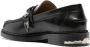 Toga Virilis logo-plaque leather loafers Black - Thumbnail 2