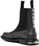 Toga Virilis Side Gore ankle leather boots Grey - Thumbnail 3