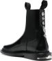 Toga Virilis stud-embellished leather ankle boots Black - Thumbnail 3