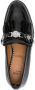 Toga Virilis stud-embellished leather loafers Black - Thumbnail 4