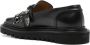 Toga Virilis stud-embellished leather loafers Black - Thumbnail 3