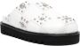 Toga Virilis stud-embellished leather slippers White - Thumbnail 2