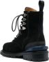 Toga Virilis suede lace-up boots Black - Thumbnail 3