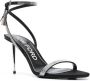 TOM FORD 105mm crystal-embellished sandals Black - Thumbnail 2