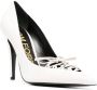 TOM FORD 110mm lace-up leather pumps White - Thumbnail 2