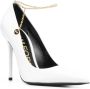TOM FORD 110mm patent leather pumps White - Thumbnail 2