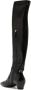 TOM FORD 40mm knee-length leather boots Black - Thumbnail 3
