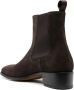 TOM FORD 40mm square-toe leather boots Brown - Thumbnail 3