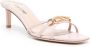 TOM FORD 60mm logo-plaque leather mules Pink - Thumbnail 2
