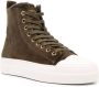 TOM FORD ankle-length lace-up sneakers Green - Thumbnail 2