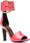 TOM FORD buckled satin 105mm sandals Pink - Thumbnail 2