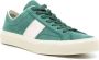 TOM FORD Cambridge leather sneakers Green - Thumbnail 2