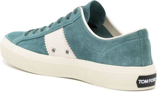 TOM FORD Cambridge suede sneakers Blue