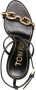 TOM FORD Chain 105mm leather sandals Black - Thumbnail 4