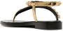 TOM FORD chain-detail leather sandals Gold - Thumbnail 3