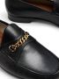 TOM FORD chain-link leather loafers Black - Thumbnail 4