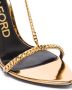 TOM FORD chain-link stiletto sandals Gold - Thumbnail 2