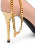TOM FORD chain-trimmed 85mm leather pumps Neutrals - Thumbnail 5