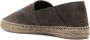 TOM FORD embossed-crocodile leather espadrilles Brown - Thumbnail 3