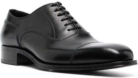 TOM FORD Gianni leather oxford shoes Black