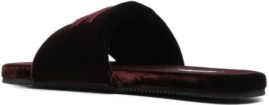 TOM FORD Harrison logo-embroidered velvet slippers