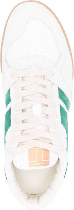 TOM FORD Jackson suede low-top sneakers White