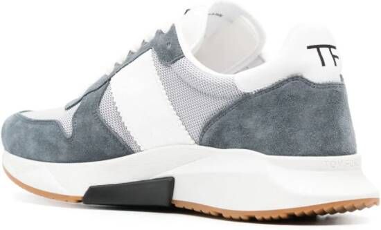 TOM FORD Jager suede chunky sneakers Grey
