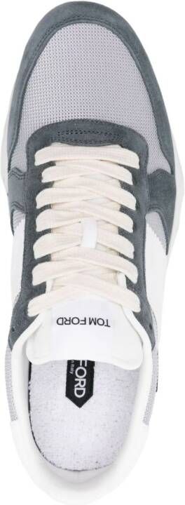 TOM FORD Jager suede chunky sneakers Grey