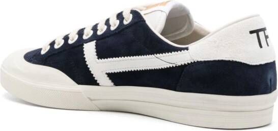 TOM FORD Jarvis suede sneakers Blue